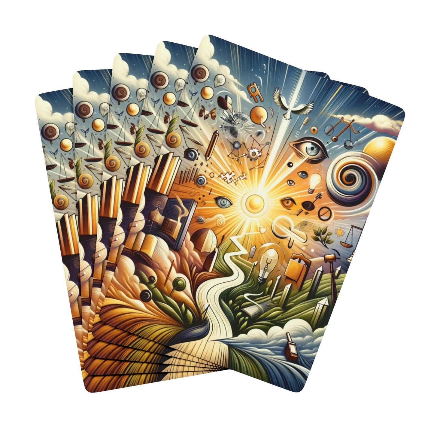 Some Weird Mirror Playing Cards – Premium Deck for Divination & Game Night Magic